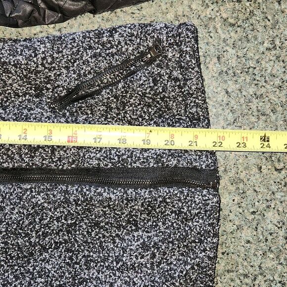 Yoki Outerwear Collection Black Gray Jacket Women M Polyester Wool - Picture 8 of 8